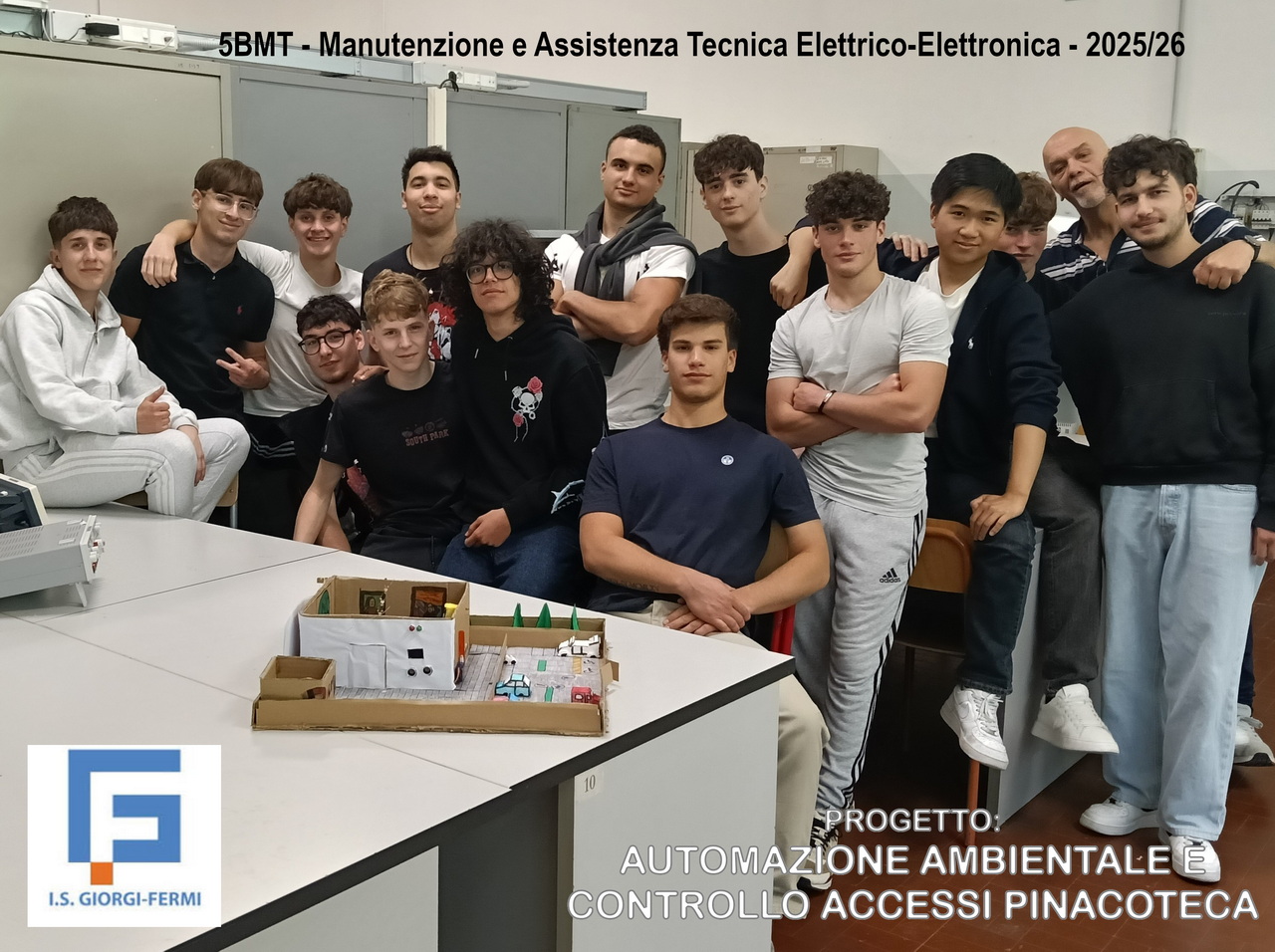 classe V sez. BMT indirizzo Manutenzione e Assistenza Tecnica